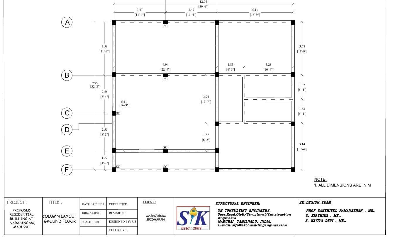 RESIDENTIAL BUILDING - NARASINGAM -MADURAI